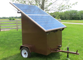 MSF Solar Mobile Livestock Water Pump